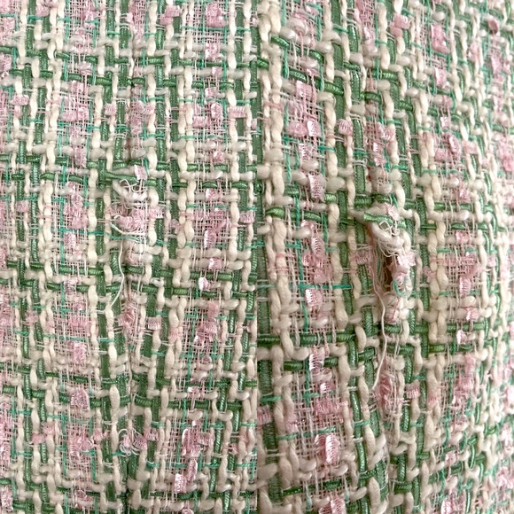 SOLD 💟 ZARA Double-breasted Textured Weave Size Large - Picture 16 of 16